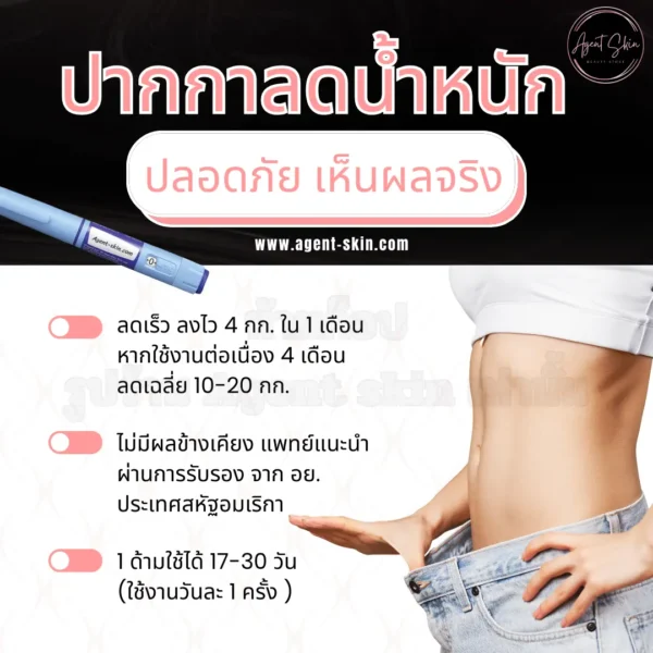 ปากกาลดน้ำหนัก saxenda