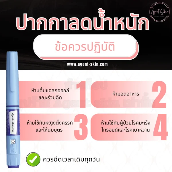ปากกาลดน้ำหนัก saxenda