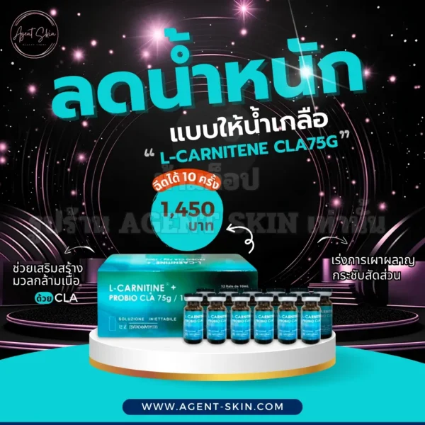 L Carnitine + CLA 75g